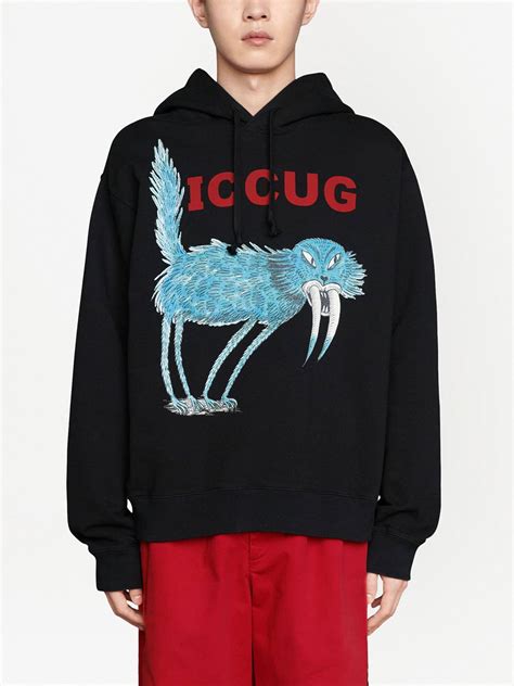 iccug gucci|Gucci x Freya Hartas ICCUG Hoodie .